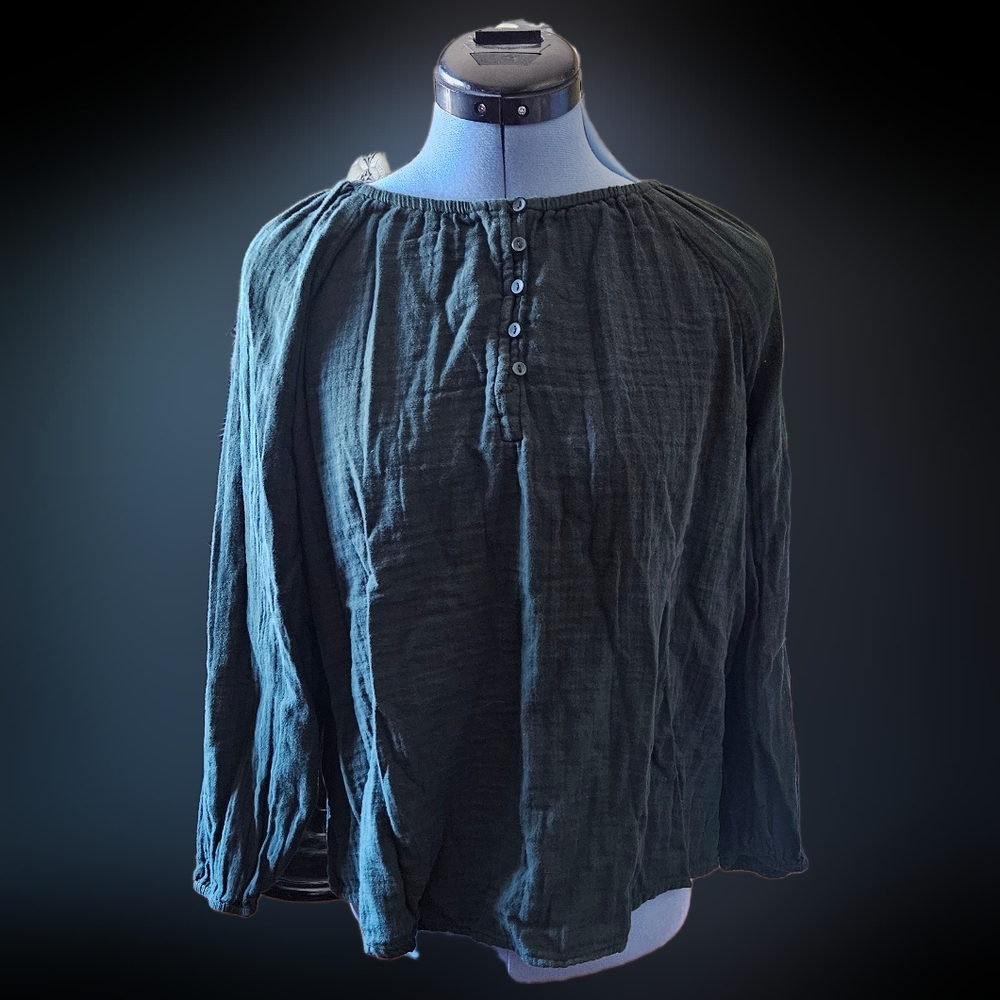 Chic Green Blouse